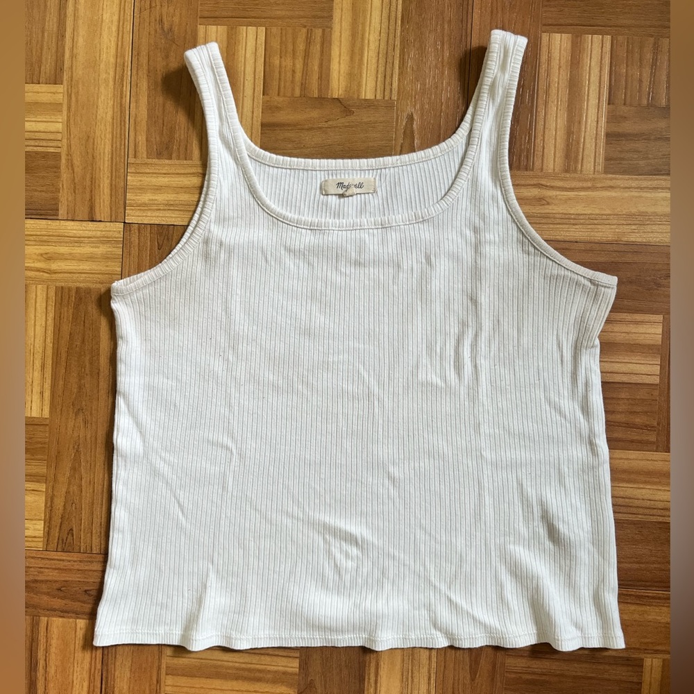 Madewell ribbed tank top